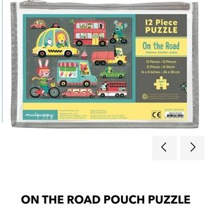 Mud Puppy On The Road Pouch Puzzle
